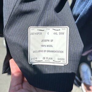 Never tailored Jos A Banks suit